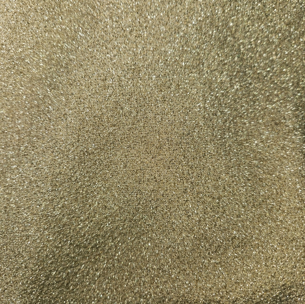 Algorquns Sparkle Stretch Two-Piece Crop Top & Skirt Set in Champagne Gold - Picture 4 of 5
